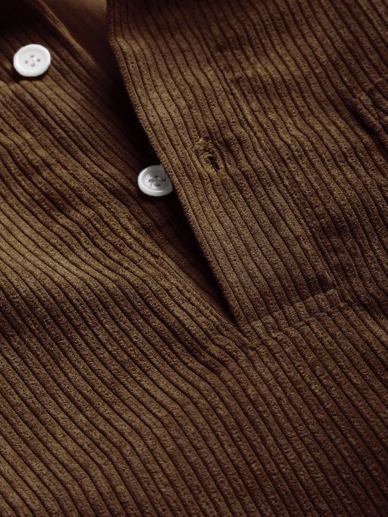 Ethan | Men's Corduroy Long Sleeves Shirt