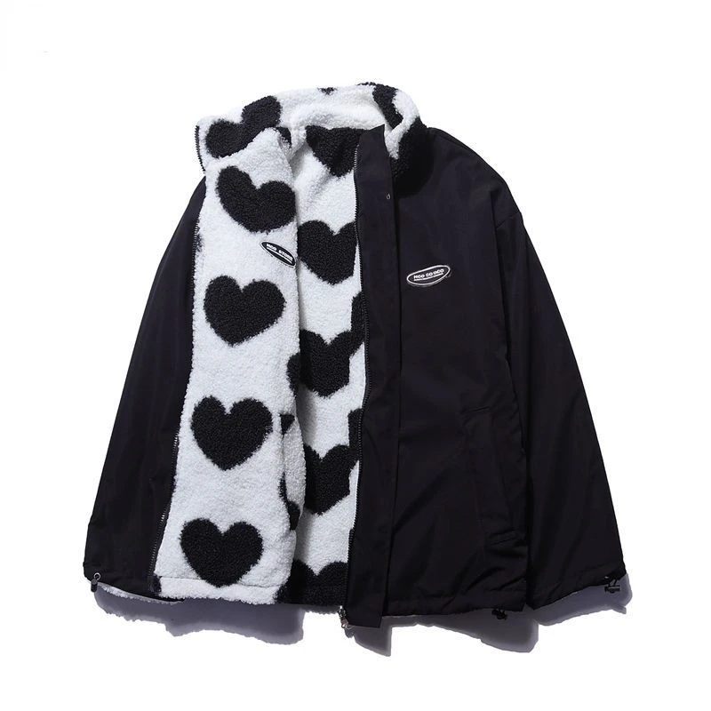 Amour | Double-sided Heart Coat