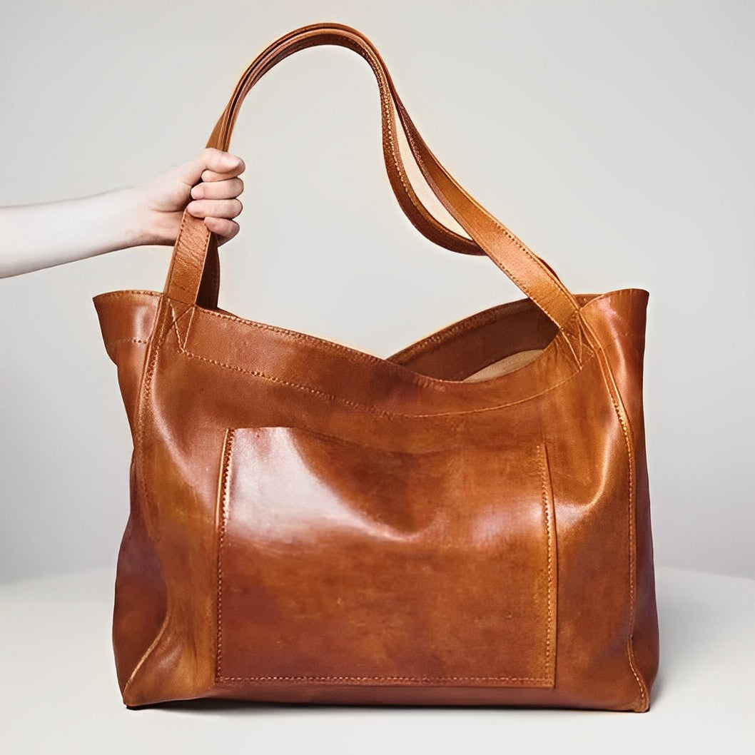 Ava | Vintage leather shoulder bag