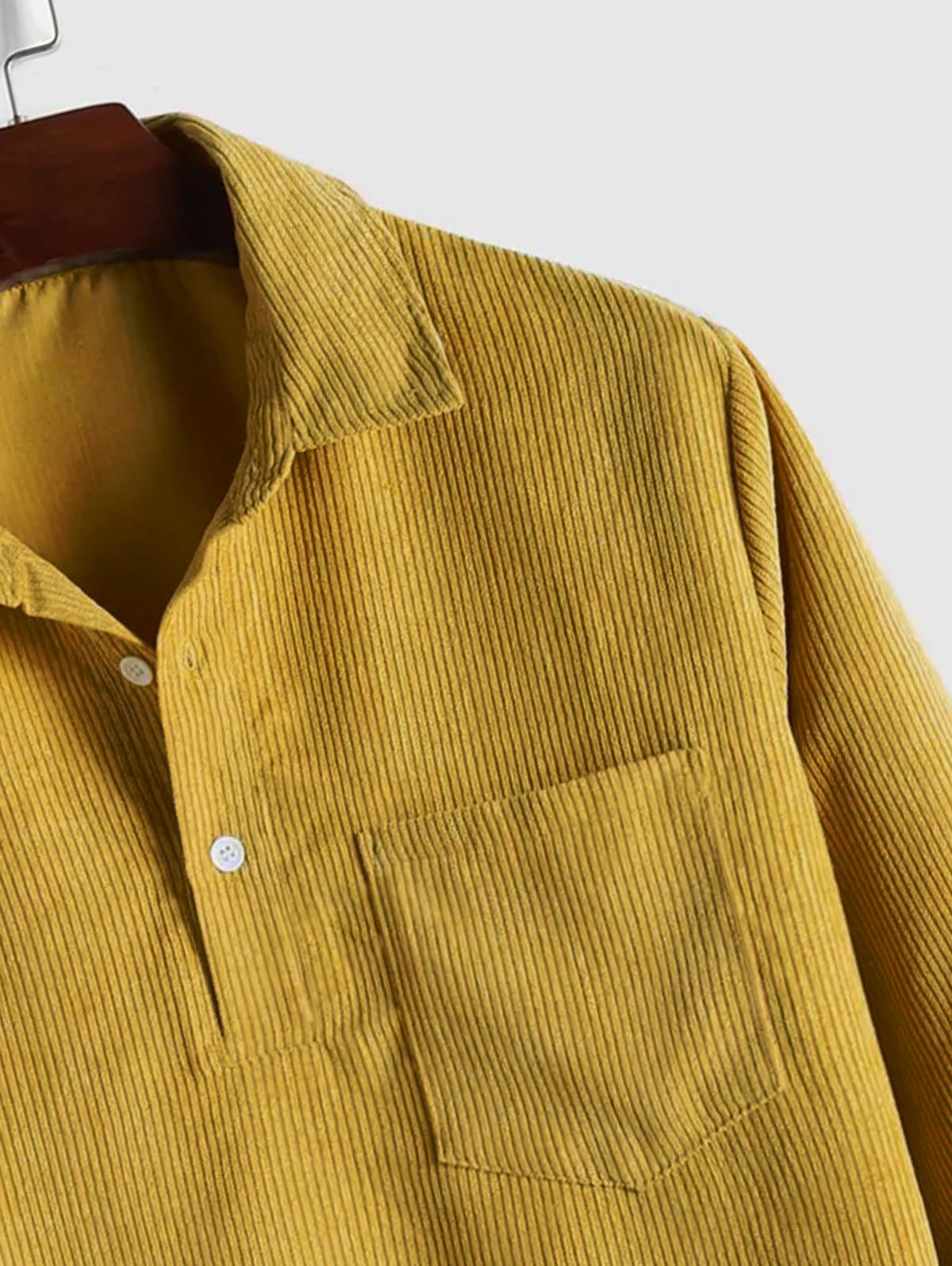 Ethan | Men's Corduroy Long Sleeves Shirt