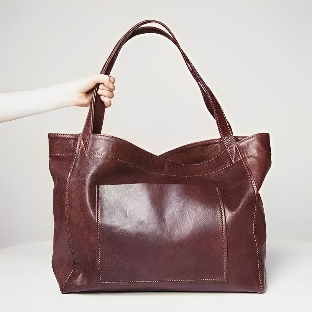 Ava | Vintage leather shoulder bag