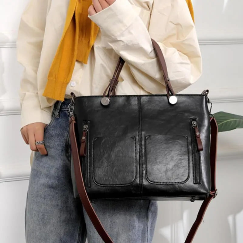 Sophia | Leather shoulder bag