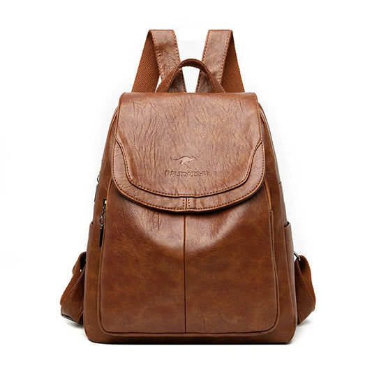 Olivia | Anti-Theft Leather Bag