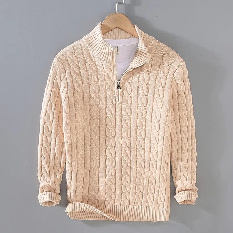 Jason | Elegant Zip-Pullover