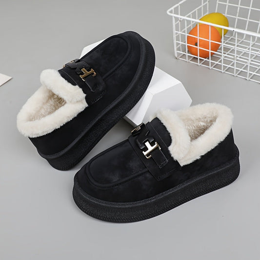 Nora | Low Top Fluffy Slippers