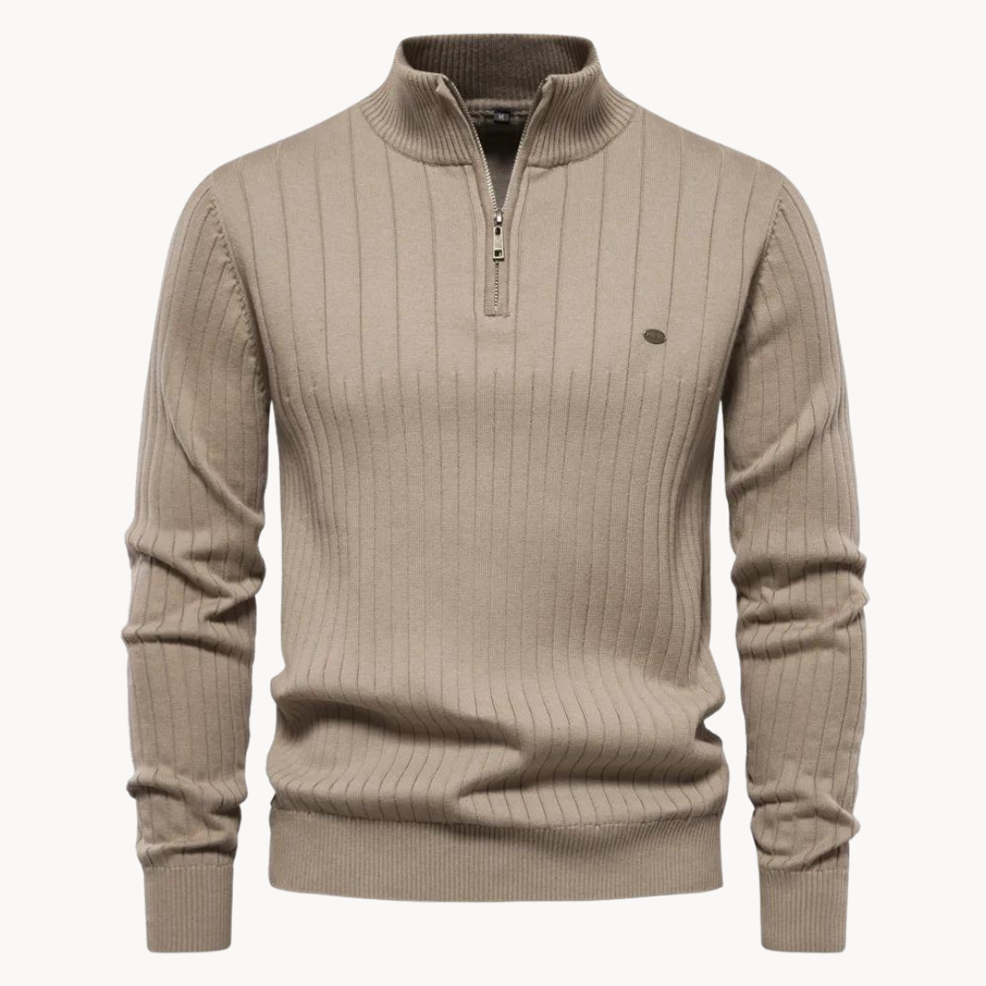 Jenson | Quarter Zip Sweater