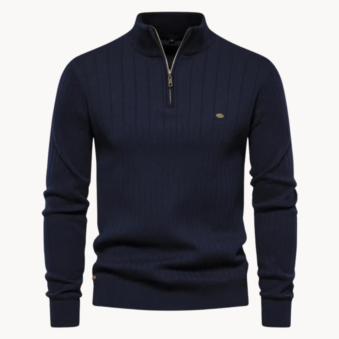 Jenson | Quarter Zip Sweater