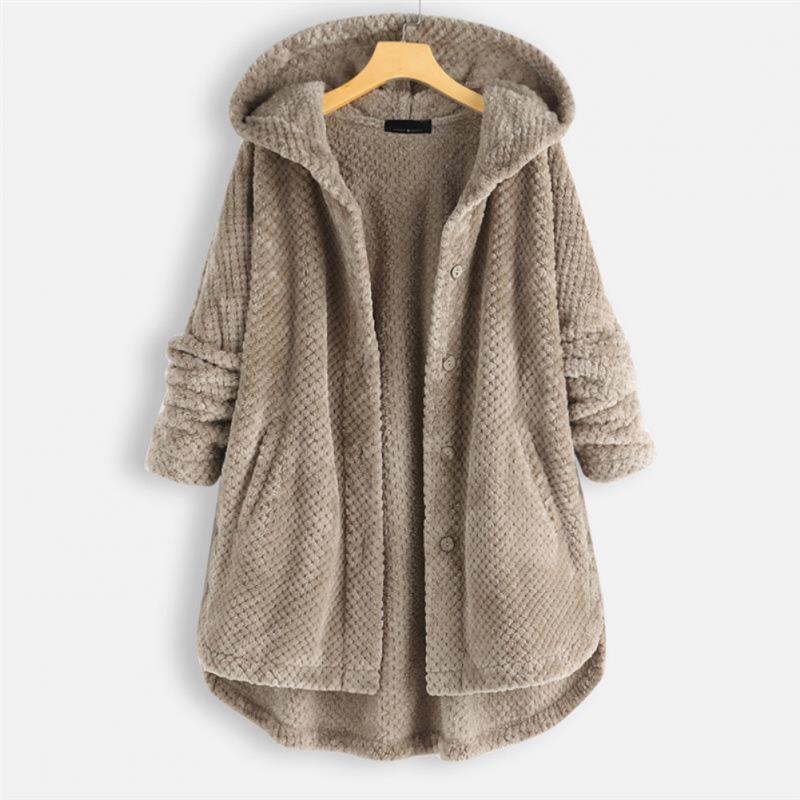 Dana | Corduroy Hooded Coat