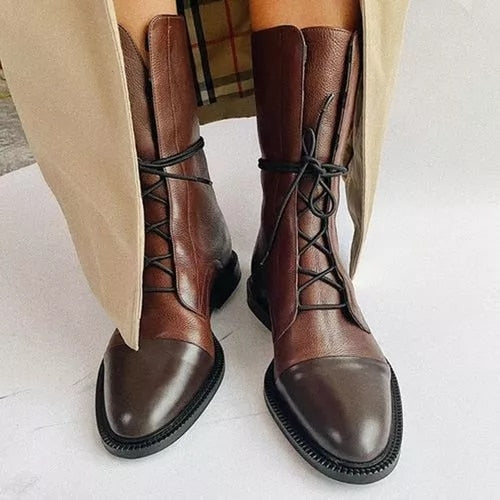 Bella | Leather Heeled Boots