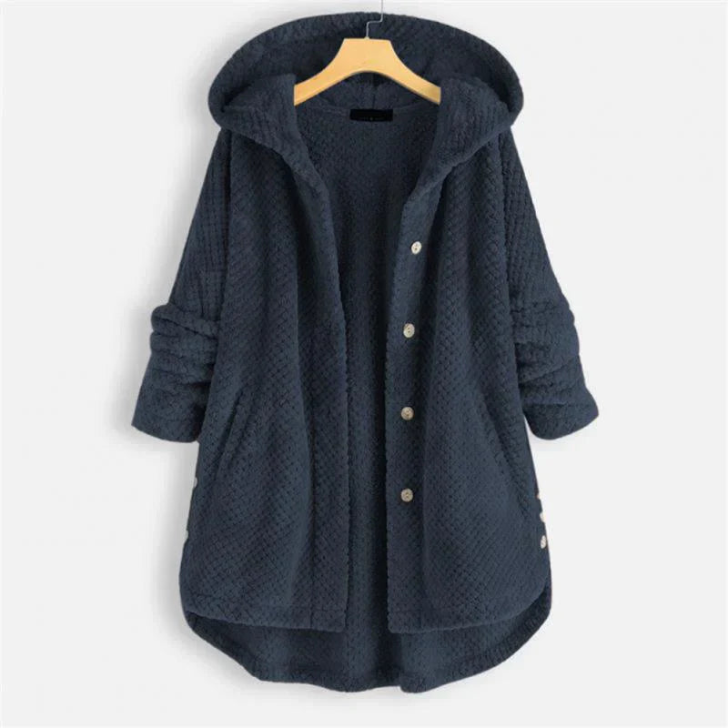 Dana | Corduroy Hooded Coat