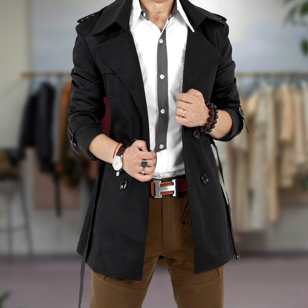 Aaron | Men's Trench Coat