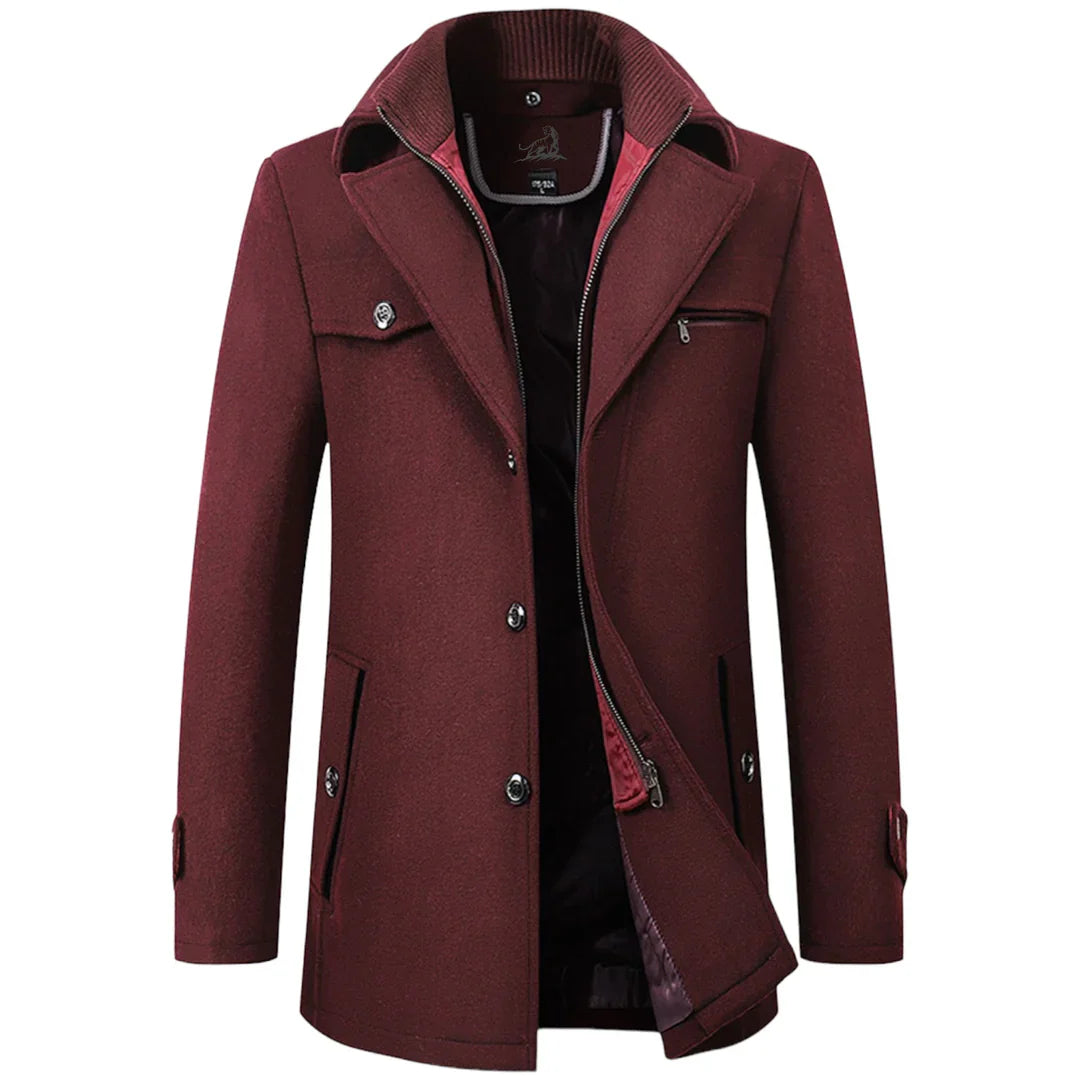 Philip | Classic Men's Wool Coat