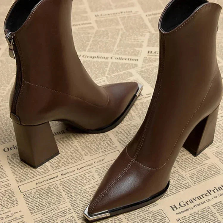 Amber | Comfortable Women's Leather Boots