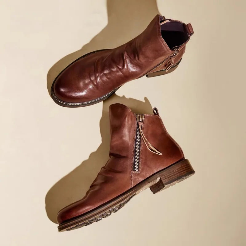 Oliver | Leather Boots