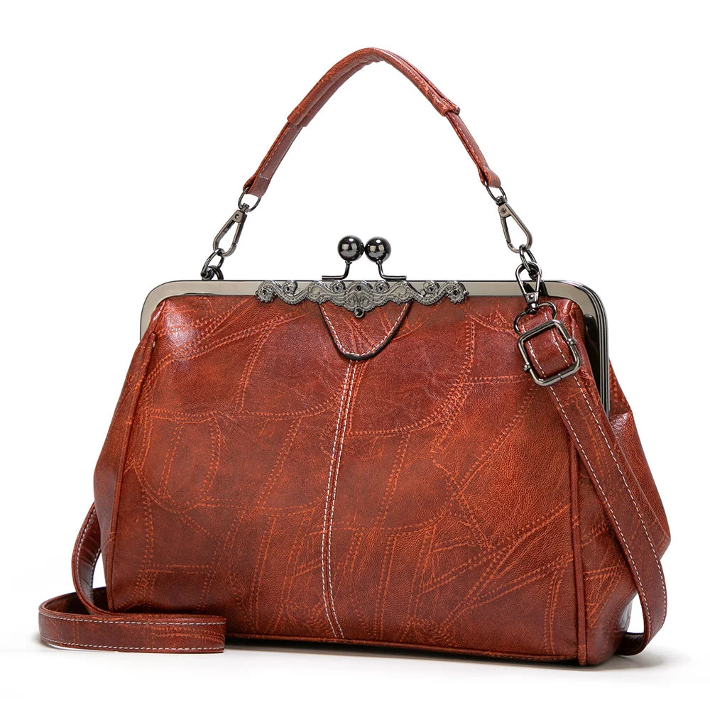 Amelia | Vintage leather bag