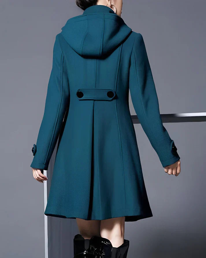 Monty | Elegant Hooded Wool Coat