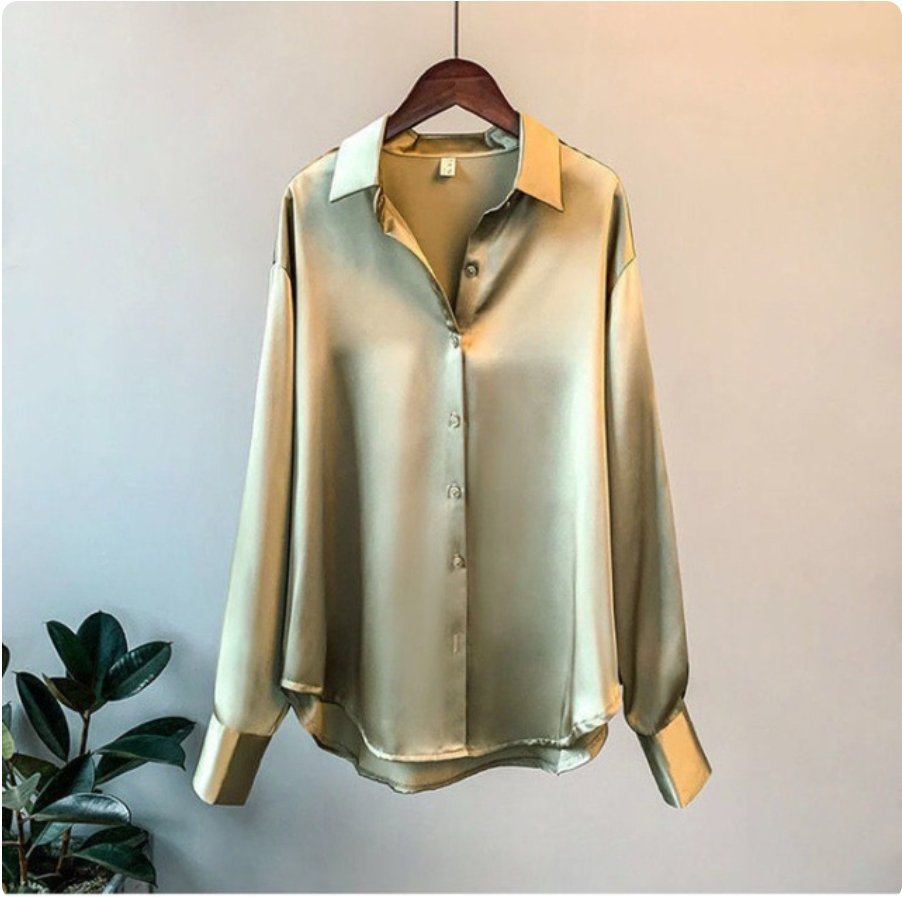 Alexa | Satin Women's Shirt