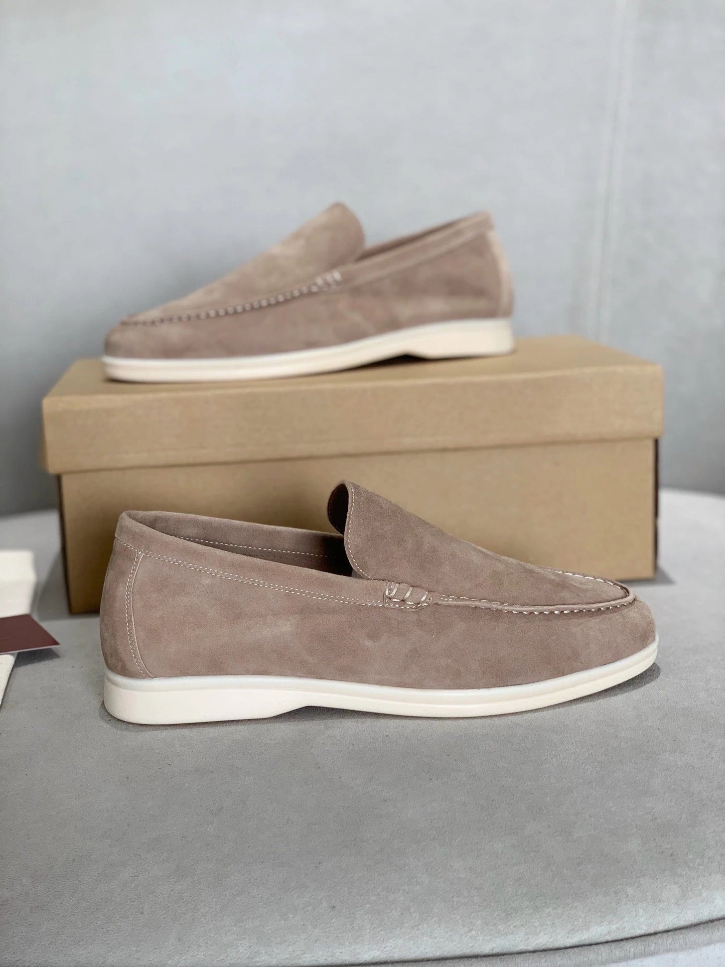 Louis | Suède Loafers